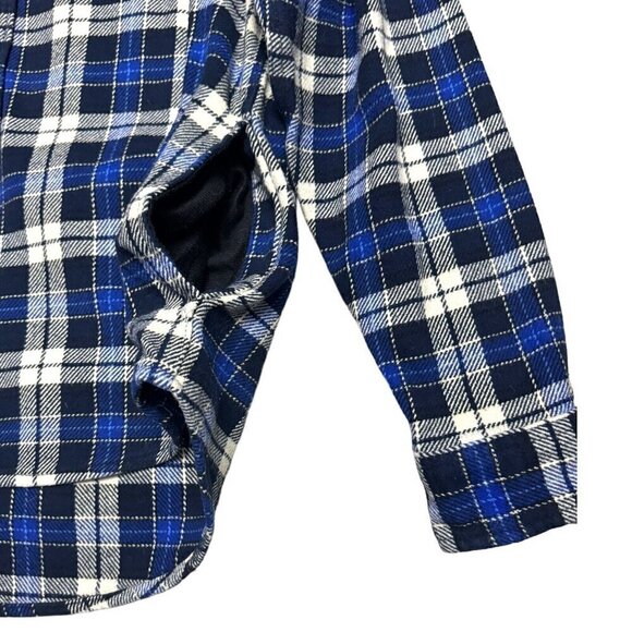 ORVIS Vintage Y2K Plaid Outdoor Spring Winter Fall Mens Shirt Jacket Shacket L - Picture 5 of 6